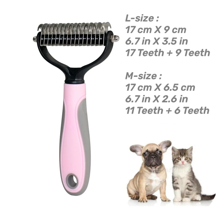  Fast and efficient grooming brush for busy pet owners