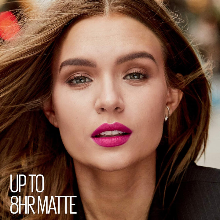 Transfer-resistant Maybelline lipstick for all-day color