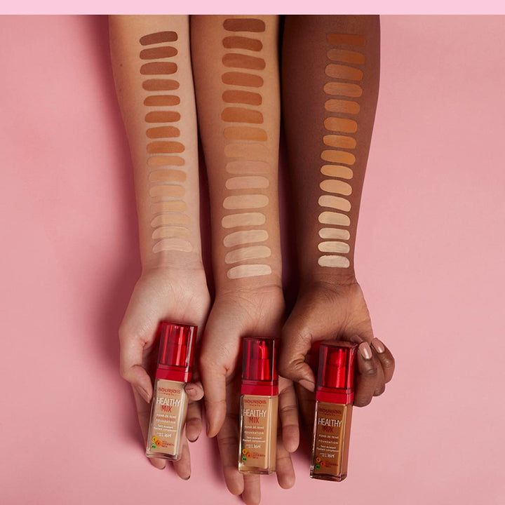 Bourjois liquid makeup in 55 Dark Beige