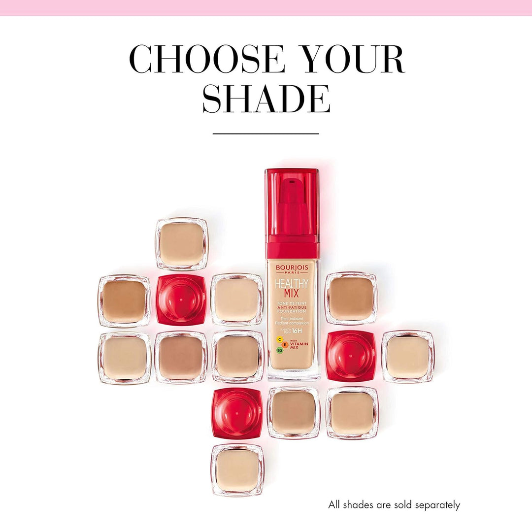 Lightweight makeup enriched with vitamins C and E
